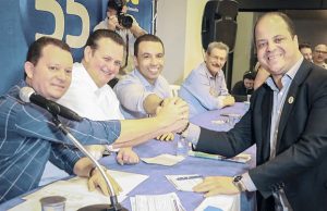 Ribamar formaliza filiação ao PSD com apoio de Rogério Lins e Gilberto Kassab