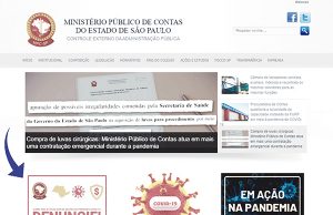 Ministério Público de Contas cria canal para denúncias sobre aquisições para combate à pandemia