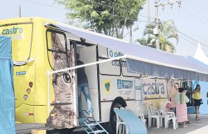 Castromóvel fica instalado defronte ao Ginásio de Esportes de Itapevi até o dia 17