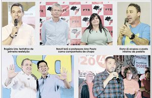 Nova edição de convenções define mais candidatos às prefeituras da região