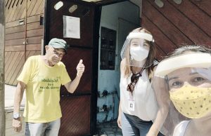 Equipes do Parque da Maturidade visitam idosos em suas próprias residências
