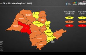 Estado recua oito regiões e mantém Região Metropolitana na fase amarela do Plano SP