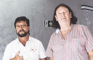 Vereador Prof. Batata visita Redação do Página Zero