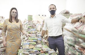 Gincana entre secretarias municipais arrecada 25 toneladas de alimentos