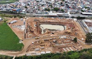 Com 22 metros de profundidade, piscinão no Silveira deve ficar pronto em 2023
