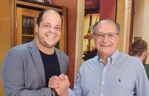 Ribamar ‘volta ao batente’ e se encontra com o ex-governador Geraldo Alckmin