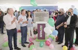 Terceira escola seguida inaugurada em Barueri fica no Jardim Reginalice e tem capacidade para 300 crianças