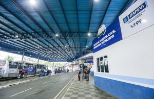 Terminal de ônibus do Centro de Itapevi tem nova base fixa da GCM