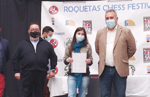 Aluna da Escola França Garcia é elevada a Mestre Internacional