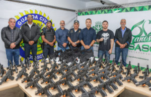 Novas pistolas e carabinas reforçam armamento da GCM de Osasco