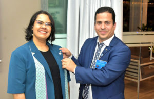 Rotary de Barueri empossa primeira mulher para o cargo de presidente