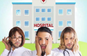 Diego Besou satiriza ambiente hospitalar em show no Teatro Aspro