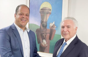 Ribamar debate cenário político em encontro com ex-presidente Michel Temer