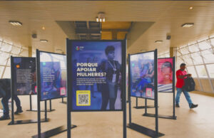 Mostra nas estações de trens procura incentivar empreendedorismo feminino