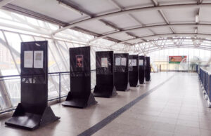 Obras de pacientes em tratamento psicossocial celebram ‘Janeiro Branco’ com exposição no Terminal Luiz Bortolosso