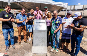 Prefeitura lança pedras fundamentais de novos ecopontos na Cidade das Flores e Jardim Veloso