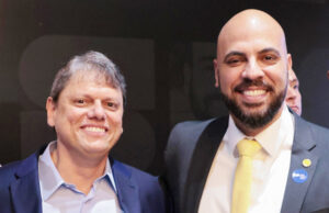 Deputado Gerson discute projetos com governador Tarcísio de Freitas