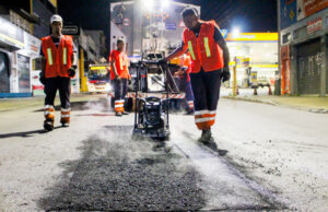 Prefeitura de Carapicuíba inicia ‘Operação Tapa-Buracos’ na avenida Inocêncio Seráfico