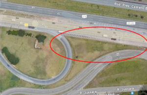 CCR ViaOeste interdita acostamento na Castello Branco para terraplenagem e implantação de baia de ônibus