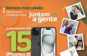 Promoção do Dia dos Pais do Shopping União sorteará 15 iPhones 15