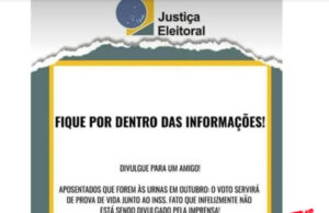 TSE reforça que voto em 6 de outubro não servirá como prova de vida ao INSS