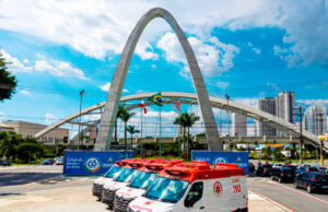 Osasco recebe quatro novas ambulâncias para uso do Samu