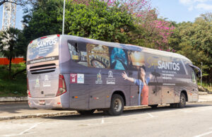 Ônibus ‘Sinta Santos’ visitará cidades da região Oeste divulgando Festival do Café