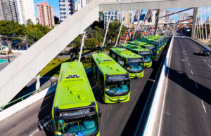Novos ônibus elétricos chegam e já começam a circular pelas ruas de Osasco