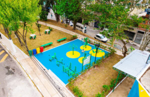 Academia ao ar livre, playground e novo paisagismo compõem revitalização da praça no Jardim Conceição, em Osasco