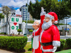 Bruno & Marrone cantam na inauguração do Natal Mágico de Osasco