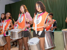 Apresentação gratuita de percussão acontece dentro do 14º BPM/M, na Vila dos Remédios