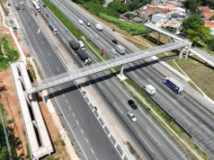 ViaOeste libera passarela e tráfego ampliado em ponte sobre a Castello Branco