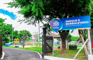 Prefeitura de Osasco entrega reforma do parque e borboletário no Piratininga