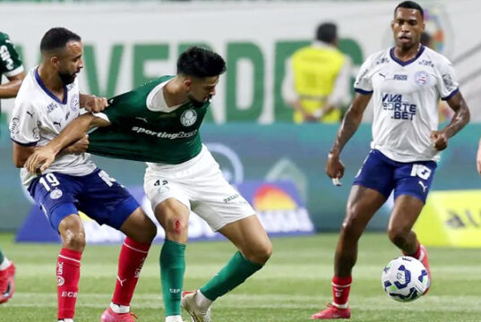 Busca por lugares mais altos no pódio do Brasileirão 2026 tempera duelo do Palmeiras na Bahia