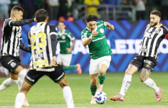 Do alto do mastro do Brasileirão 2026, Palmeiras recebe Santos, que caminha na prancha