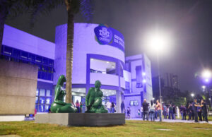 Fachada e paisagismo são objetos de revitalização no Centro de Eventos Pedro Bortolosso, em Osasco