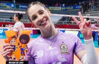 Consagrada líbero de Osasco e da seleção, Camila Brait recebe homenagens pela ‘aposentadoria’