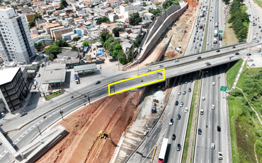 Viaduto de acesso da Castello Branco ao Centro de Barueri terá instalação de juntas de dilatação e interdição de trânsito no período noturno
