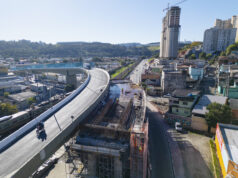 Lançamento de vigas de novo viaduto provoca interdições na região central de Itapevi