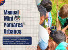 Programa de mini pomares urbanos em Osasco lança manual para compartilhar experiências da iniciativa