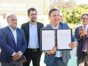 Pirapora assina cooperação com governo federal para avaliar impactos da poluição do rio Tietê