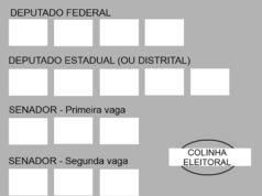Colinha do Página Zero tem a mesma ordem de votação da urna eletrônica