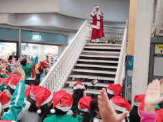 Papei Noel inaugura decoração de Natal neste mês de outubro no Osasco Plaza Shopping