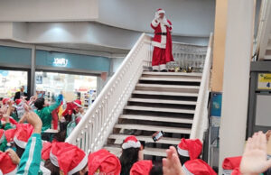 Papei Noel inaugura decoração de Natal neste mês de outubro no Osasco Plaza Shopping